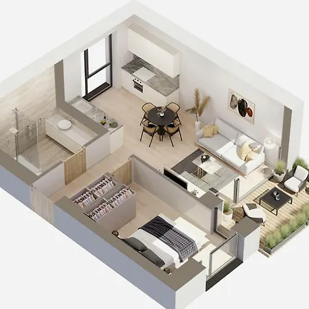 Apartamentas Vanagupes Parke